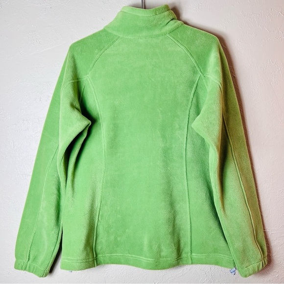 COLUMBIA Benton Springs™ Full Zip Fleece Jacket SIZE LARGE GREEN NWT - Picture 7 of 7
